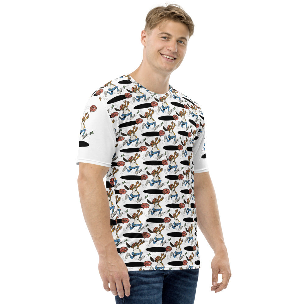 Mens All over Brain tee