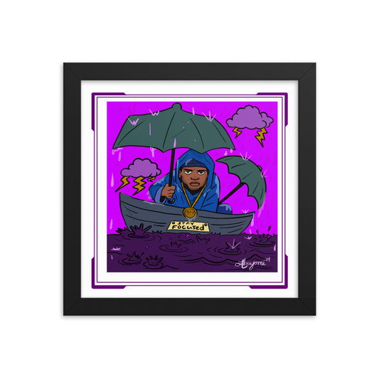 When it rains it pours Framed poster