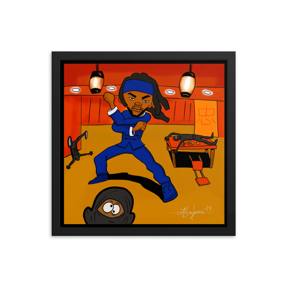 Dangerous Mind Framed poster