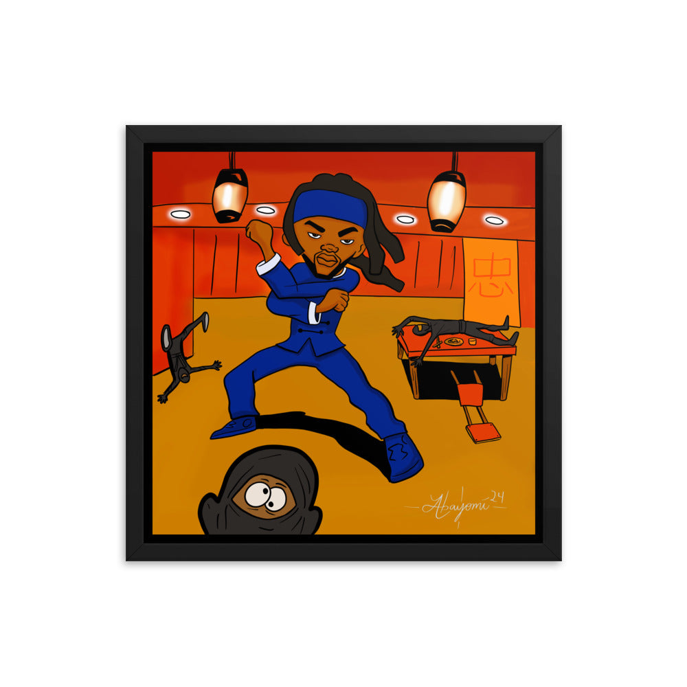 Dangerous Mind Framed poster