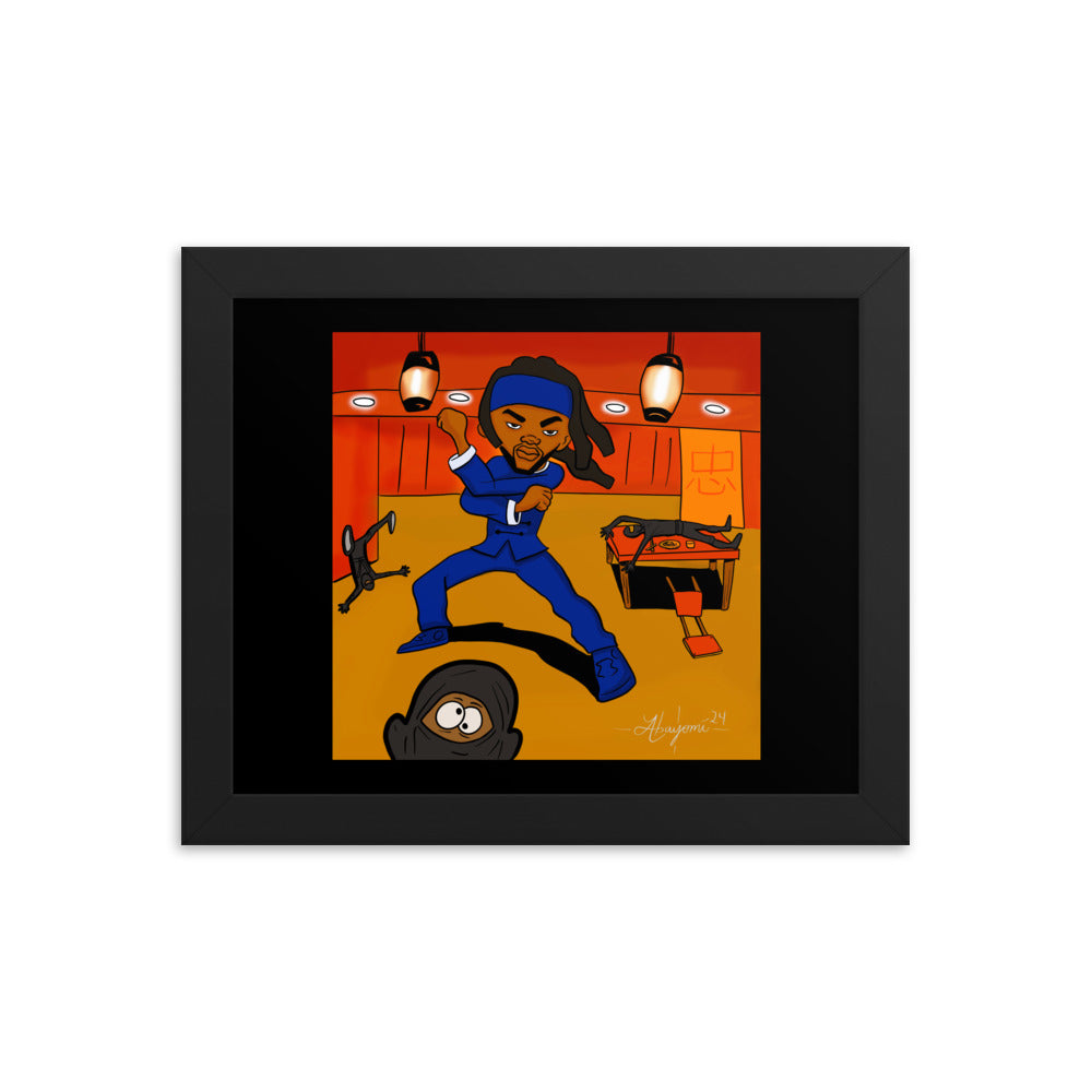 Dangerous Mind Framed poster