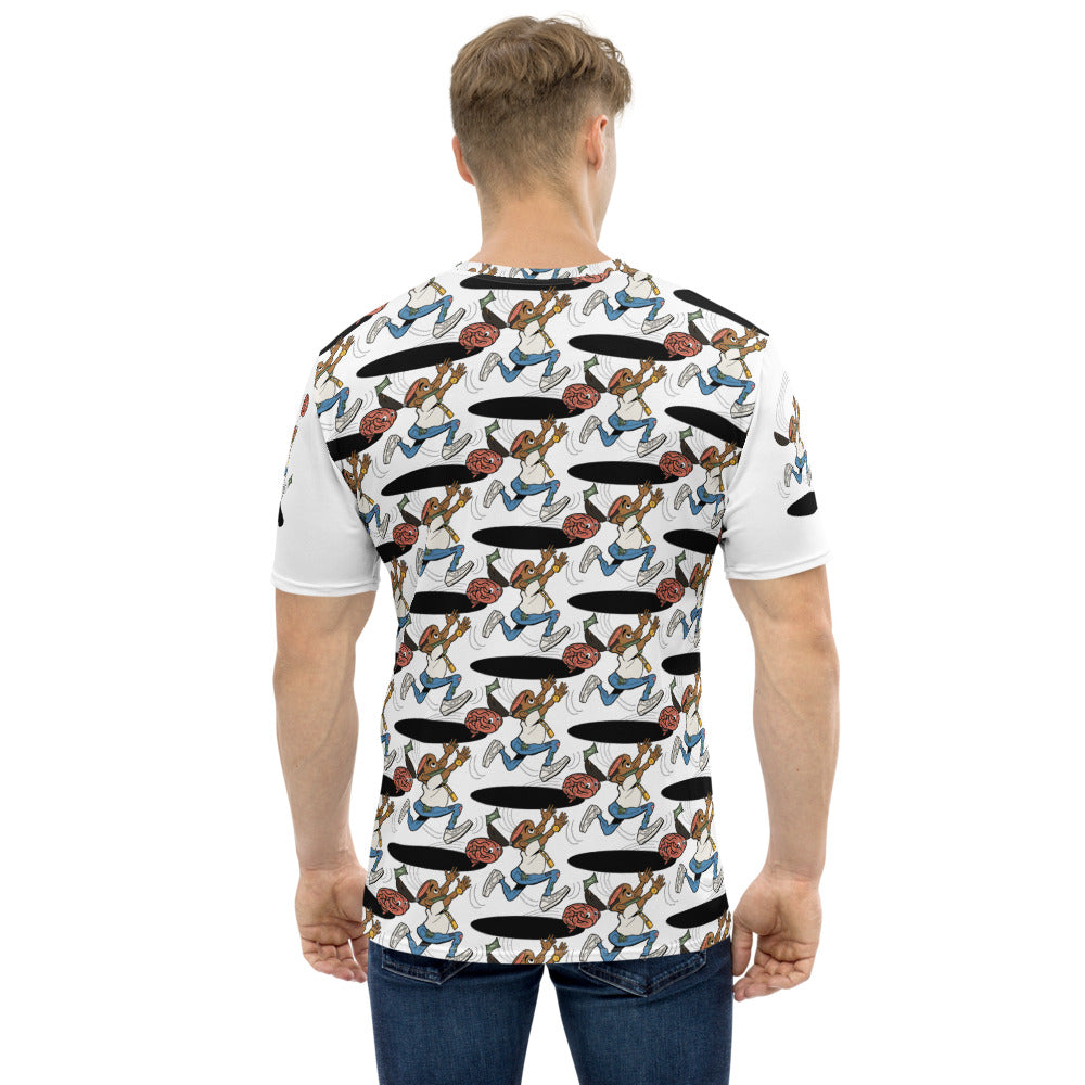 Mens All over Brain tee
